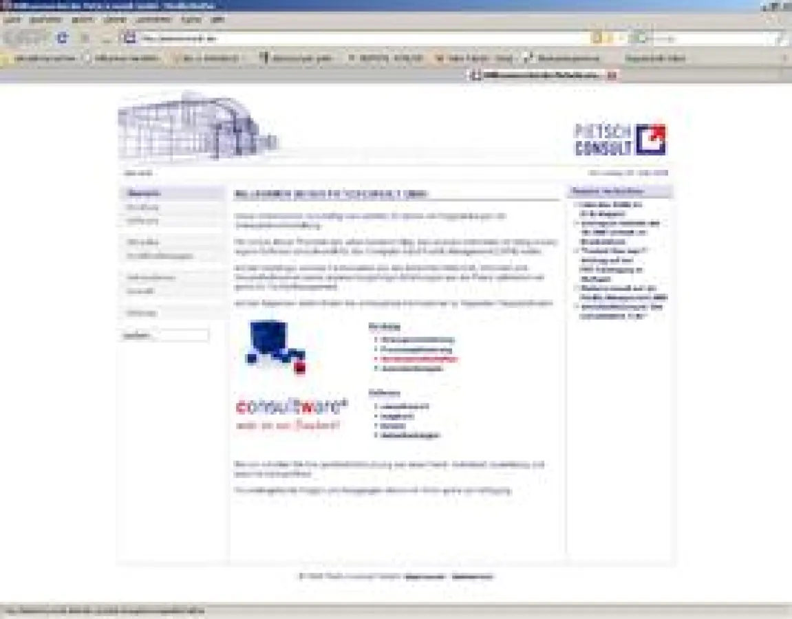 Willkommen bei der Pietschconsult GmbH