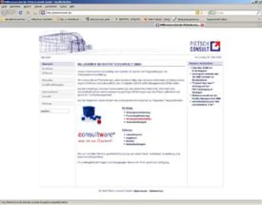 Bild: Die Pietschconsult GmbH präsentiert ihre umgestaltete Internetseite