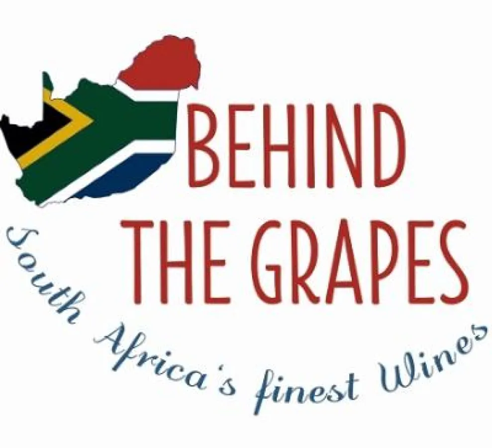 Logo Behind The Grapes