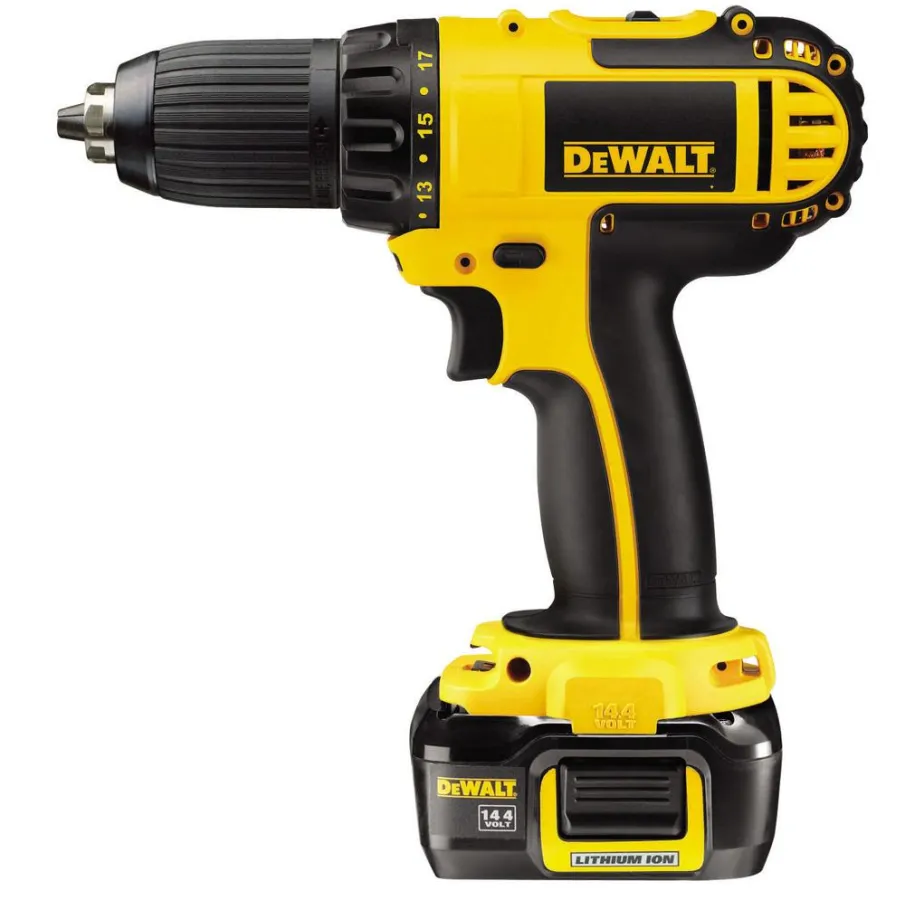 Die neue 14,4 Volt Li-Ion-Serie von DEWALT umfasst vier besonders kompakte und leichte Werkzeuge.