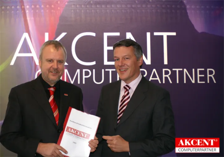 AKCENT Partner bestätigen ihrer Zentrale in einer Umfrage ein hohes Maß an Zufriedenheit Bild: AKCENT Partner bestätigen ihrer Zentrale in einer Umfrage ein hohes Maß an Zufriedenheit
