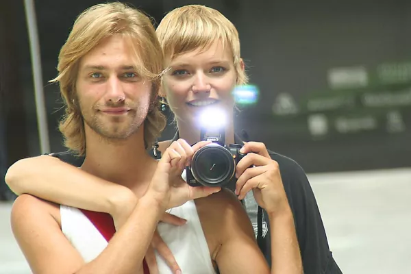 Bild: Finissage zur Kunstausstellung „Weltansichten“ von Jennifer Fizia und Falk Werner
