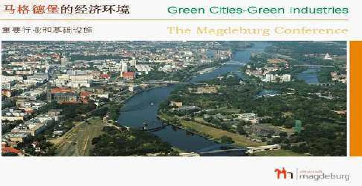 Green Cities-Green Industries- The Magdeburg Conference in Vorbereitung