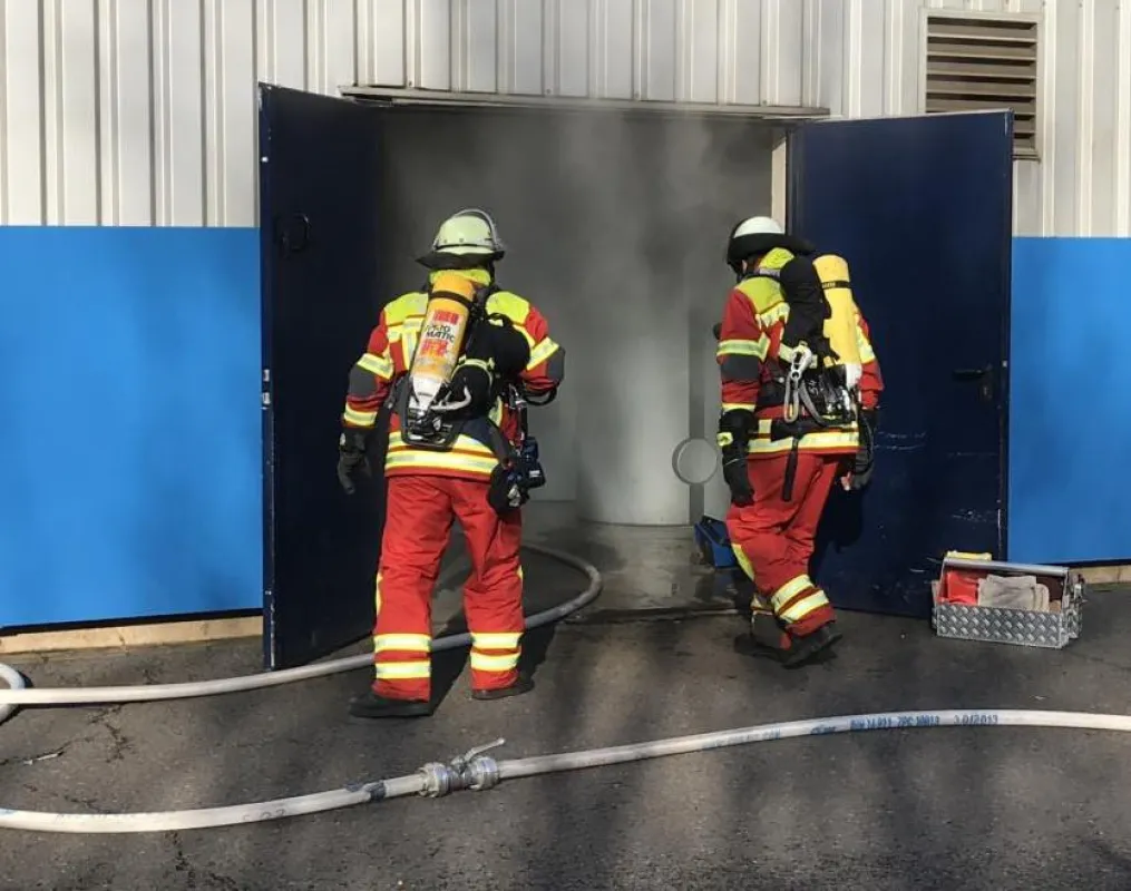 Brandschutzübung