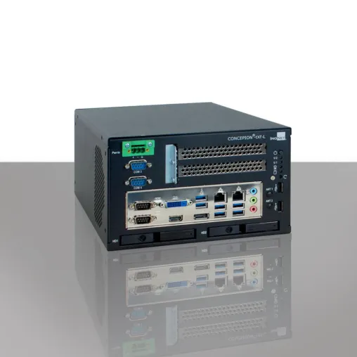 Bild: Leistungsstarker Embedded PC Concepion-tXf-L für anspruchsvolle industrielle Anwendungen