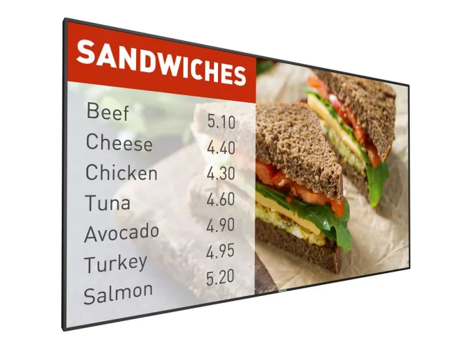 Bild: digitalSIGNAGE.de stellt Digital Signage Display Smart Signboard 55 vor
