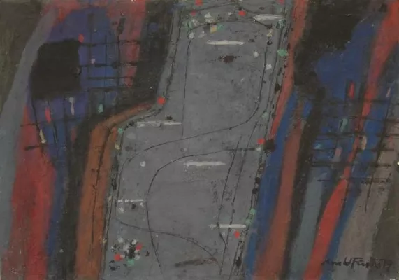 Bild: Ein Sonntag in der Galerie - Einladung zur ARNOLD FIEDLER-Finissage in die Hamburger galerie carstensen
