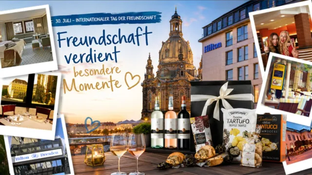 Bild: FloraPrima feiert den Tag der Freundschaft: Großes Gewinnspiel für eine Reise ins Hilton Dresden