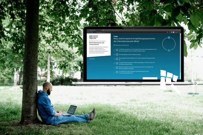Bild: #DigitalCheckNRW erweitert Test um das Themenfeld Künstliche Intelligenz