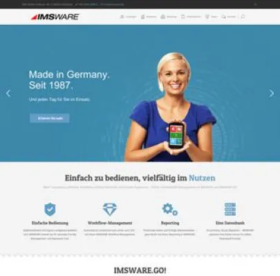 Mehr Service, noch bessere Übersicht: IMSWARE mit neuer Website Bild: Mehr Service, noch bessere Übersicht: IMSWARE mit neuer Website