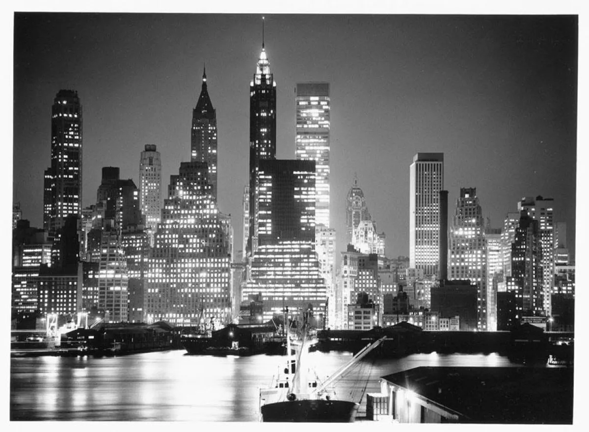 New York Skyline ? fotografiert von Alfred Rosteck