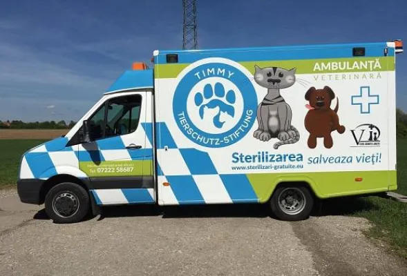 Bild: Die Fürther Timmy Stiftung stellt ihr erstes Kastrationsmobil in den Dienst
