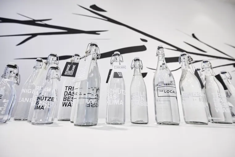 Bild: Hamburger Start-up The Local Water : Wasserfilter gegen den Plastikmull