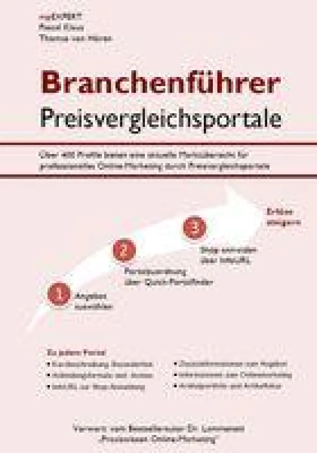 Branchenführer Preisvergleichsportale 2007, die aktuellste Übersicht für Online-Marketing mit Preissuchmaschinen für Shopbetreiber