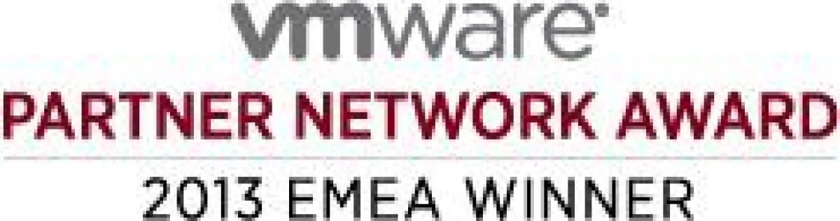 VMware Partner Network Award 2013 EMEA