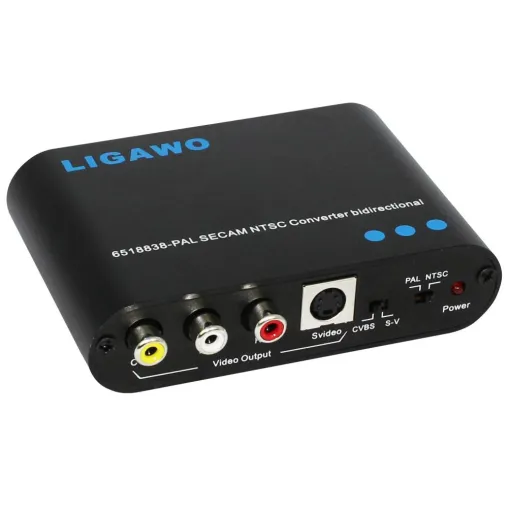 Bild: PAL, NTSC oder SECAM: Der Ligawo 6518838 Konverter bereinigt alle Format-Probleme
