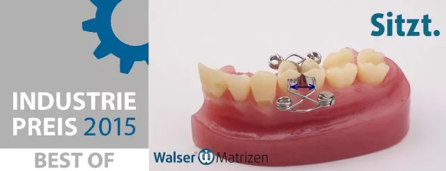 Bild: 'Best of' Industriepreis 2015 für Dr. Walser Dental
