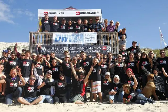Bild: all buy one beliefert QUIKSILVER German Championships