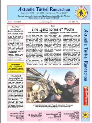 Bild: Aktuelle Türkei: Daniel Cohn-Bendit, Unterhaltsforderungen, Immobilien, Essen Motorshow, Lotto