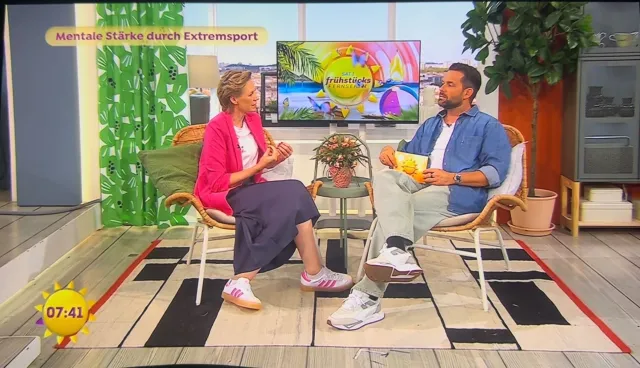 Bild: Extremsportlerin Carmen Hirte verrät Mindset Strategien im SAT1 Frühstücksfernsehen 