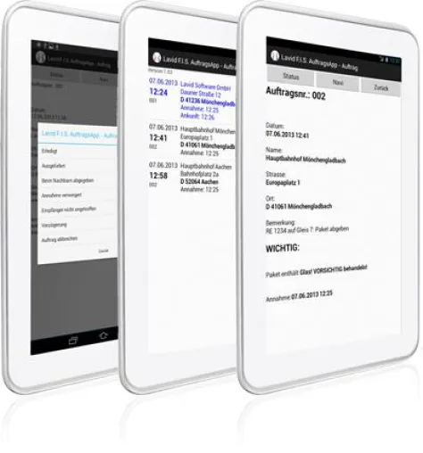 Bild: Produktvorstellung: Die Lavid Auftrags-App