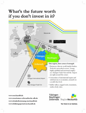 Bild: Einladung ins Herz Europas - nach Neckar-Alb