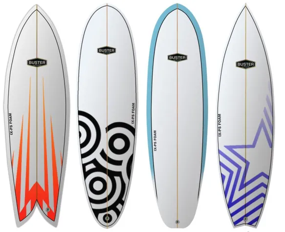 Bild: Buster Surfboards Sommer 2011