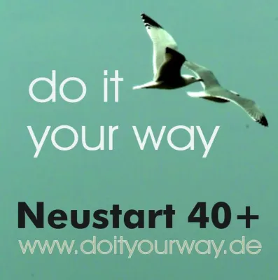 Bild: der gelungene Neustart des Podcasts Neustart 40+