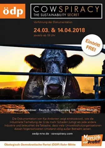 Bild: ÖDP: Einmal pro Woche auf Fleisch verzichten spart neun Millionen Tonnen Treibhausgas