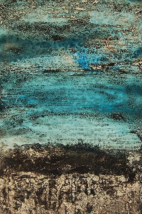 Amador Vallina, ohne Titel, Mischtechnik auf Papier, 2010 (Foto: Ditta U. Krebs | fotostock.de)