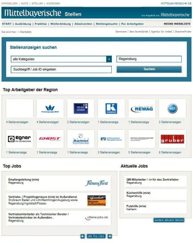 Bild: Mittelbayerischer Verlag launcht neues Stellenportal