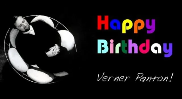 Bild: Verner PANTON Shop: Geburtstagsaktion zum 85. Geburtstag des dänischen Kult-Designers.