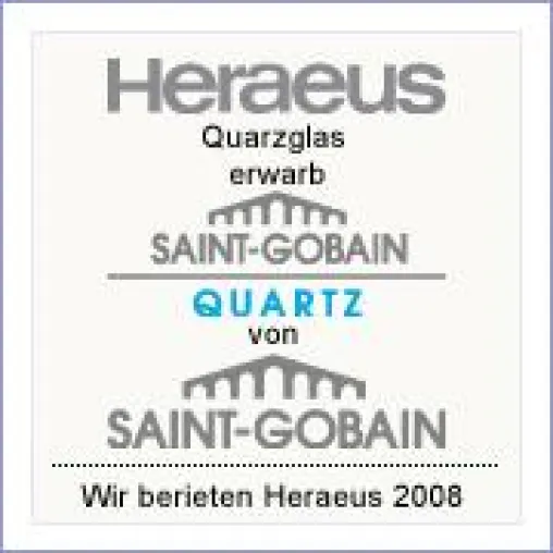 Hübner Schlösser & Cie beriet Heraeus Quarzglas GmbH & Co. KG beim Erwerb der Saint-Gobain Quartz Ltd. Bild: Hübner Schlösser & Cie beriet Heraeus Quarzglas GmbH & Co. KG beim Erwerb der Saint-Gobain Quartz Ltd.