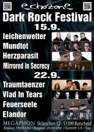 Bild: ECHOZONE Dark Rock Festivals im September