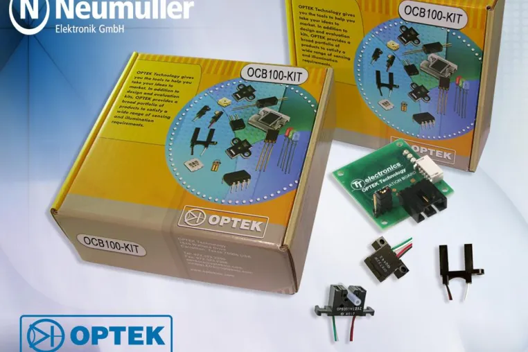 Bild: Auto-Calibration Design Kit von OPTEK für die Evaluation von optoelektronischen Sensorkomponenten