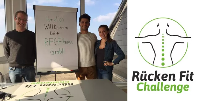 Bild: Online-Training nach Maß: Fitness Startup Rücken Fit Challenge launcht Online-Plattform