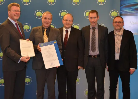 Bild: BAURCONSULT - Ingenieure + Architekten erhalten für ihre Planung INNOVATIONSPREIS ABWASSER 2012