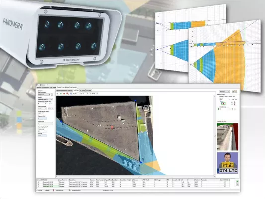 Video-Planungstool von JVSG unterstützt Dallmeier Produkte Bild: Video-Planungstool von JVSG unterstützt Dallmeier Produkte