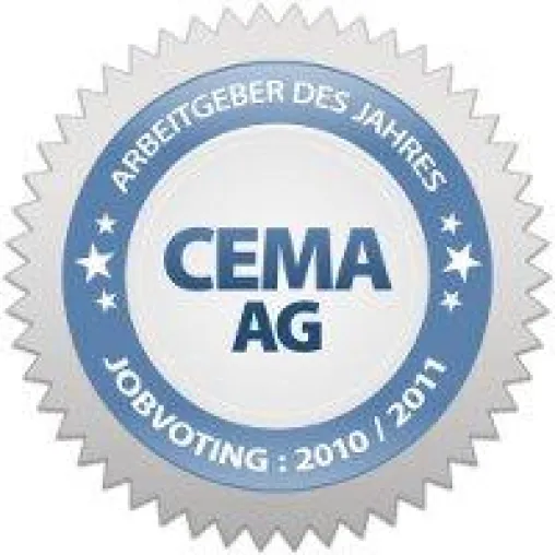 Bild: Arbeitnehmer wählen CEMA AG zum Arbeitgeber des Jahres 2010/2011