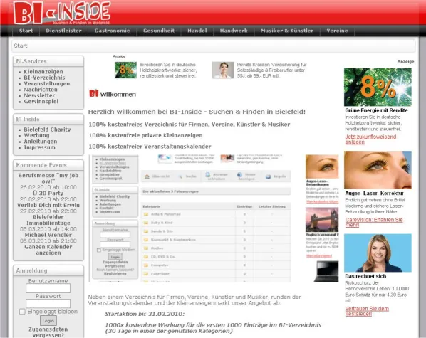 Bielefeld-Inside.de startet Short-URL Service bsu.cc Bild: Bielefeld-Inside.de startet Short-URL Service bsu.cc
