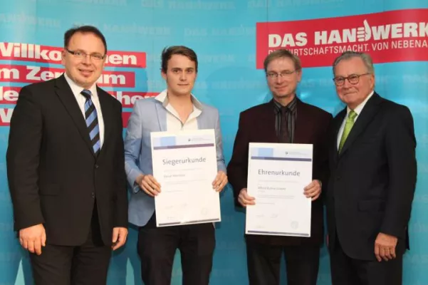 Bild: Kevin Harrison von der Alfred Kuhse GmbH in Winsen (Luhe) wird