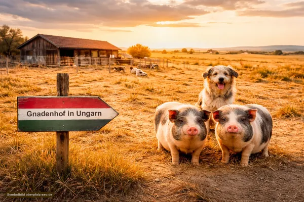 Bild: Gnadenhof in Ungarn rettet vergessene Hunde – jetzt brauchen zwei Minischweine dringend ein neues Zuhause