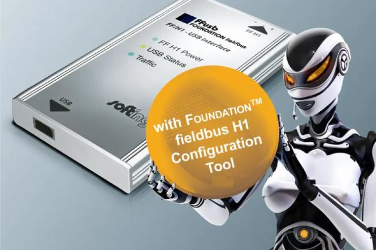 FOUNDATION fieldbus-Vorkonfiguration mit Standard-Gerätebeschreibung Bild: FOUNDATION fieldbus-Vorkonfiguration mit Standard-Gerätebeschreibung