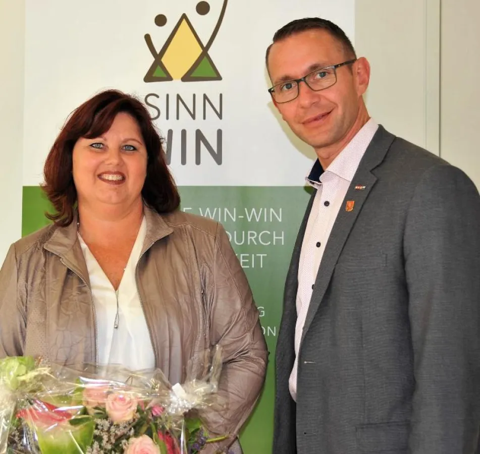 Mag.a Claudia Schenner-Klivinyi, Geschäftsführung SinnWin, Stefan Helmreich Wirtschaftskammer