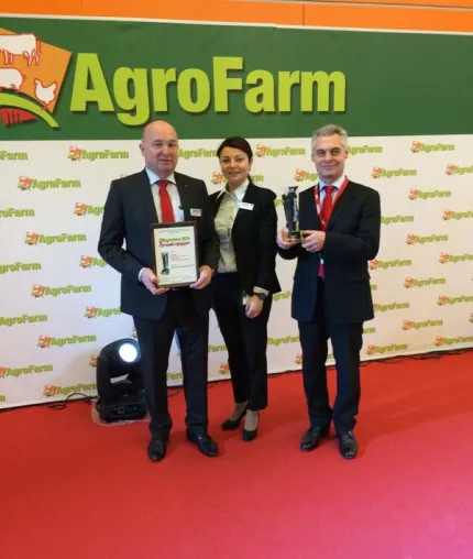 Vierte Auszeichnung in Folge - AgroFarm-Preis für SILOKING Bild: Vierte Auszeichnung in Folge - AgroFarm-Preis für SILOKING