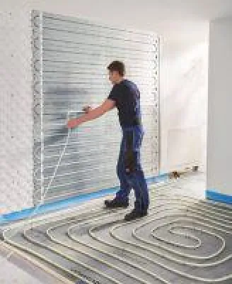 Optimierte Flächenwärme und -kühlung: comfort by sanibel bietet mit comfort-roll neues Fußbodenheizsy Bild: Optimierte Flächenwärme und -kühlung: comfort by sanibel bietet mit comfort-roll neues Fußbodenheizsy