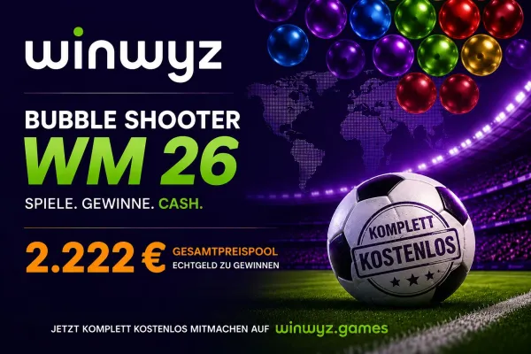 Österreichisches Startup startet kostenloses Handy-Game zur WM 2026 mit 2.222 € Preisgeld Bild: Österreichisches Startup startet kostenloses Handy-Game zur WM 2026 mit 2.222 € Preisgeld