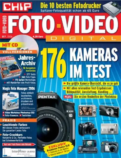 Vergleichstest in CHIP FOTO-VIDEO digital - Mini-Printer: Fotos schnell und günstig selber drucken Bild: Vergleichstest in CHIP FOTO-VIDEO digital - Mini-Printer: Fotos schnell und günstig selber drucken