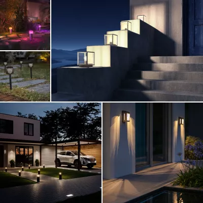 Leuchtend in die dunkle Jahreszeit - Lichtgestaltung rund ums Haus mit Lampenwelt.de Bild: Leuchtend in die dunkle Jahreszeit - Lichtgestaltung rund ums Haus mit Lampenwelt.de