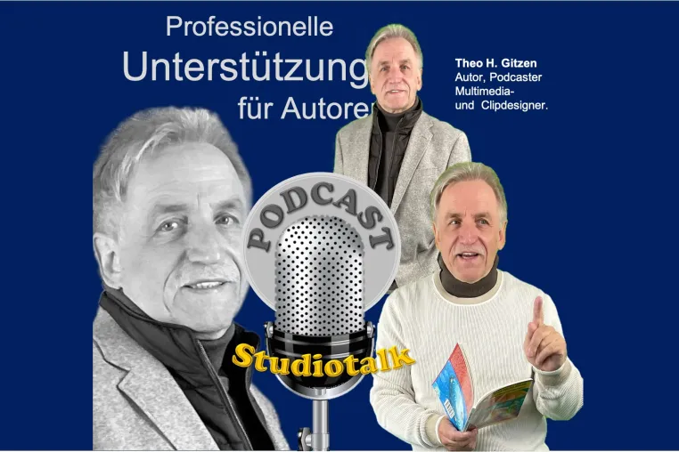 Podcaststudiotalk – Neues Video- und Podcastportal für Autoren geht an den Start! Bild: Podcaststudiotalk – Neues Video- und Podcastportal für Autoren geht an den Start!